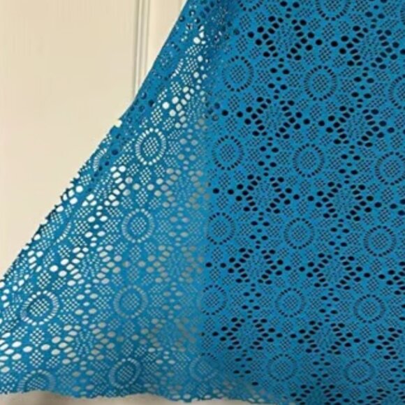 Croft & Barrow Teal Vented Flowy Tankini Swimsuit Size Large GUC #M-093 - Picture 4 of 5